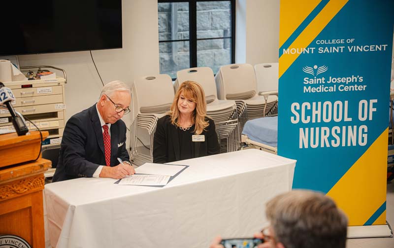 featured image for College of Mount Saint Vincent and Saint Joseph’s Medical Center Announce the Saint Joseph’s School of Nursing post