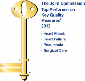 featured image for Saint Joseph’s Medical Center Earns “Top Performer on Key Quality Measures®” Recognition from The Joint Commission 2012 post