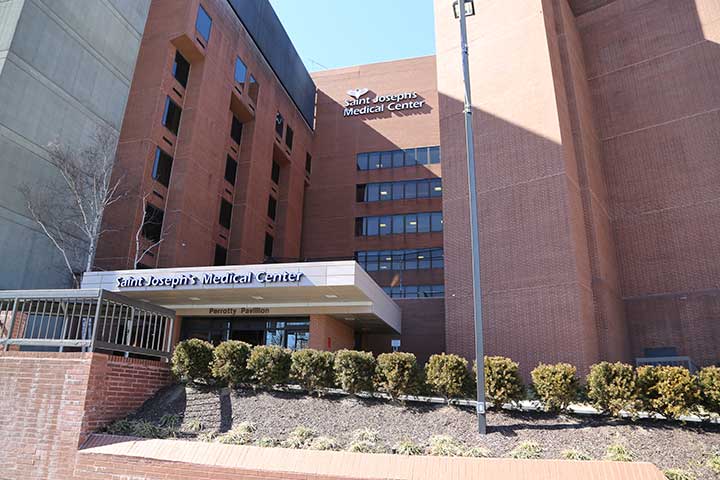 Exterior view of Saint Joseph's Medical Center Main Campus