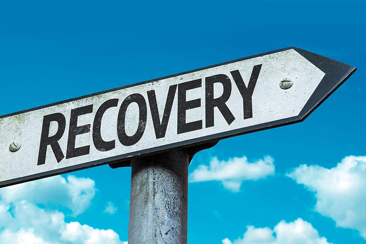 OARS - path to recovery sign post