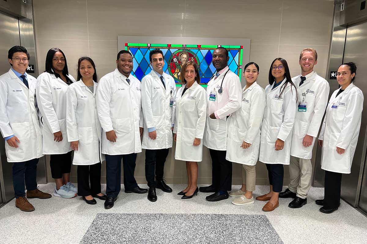 SJMC family medicine residents group photo