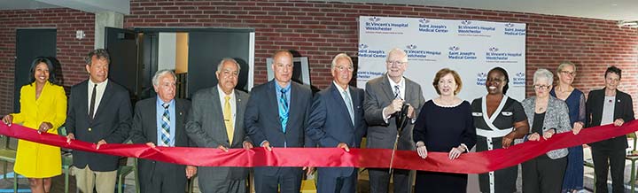 featured image for Saint Joseph’s Holds Landy Court Ribbon Cutting post