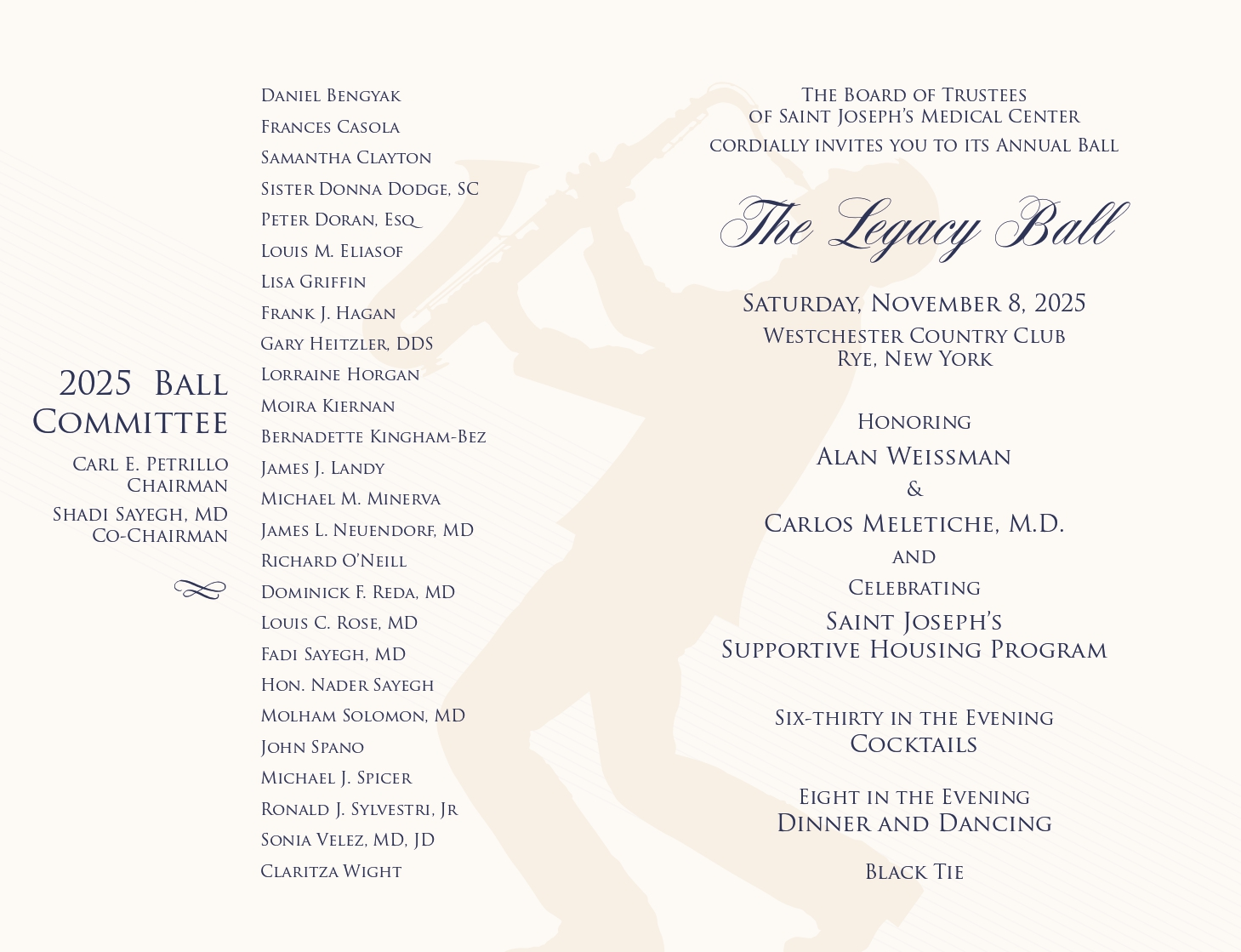 2025 Annual Ball Invite