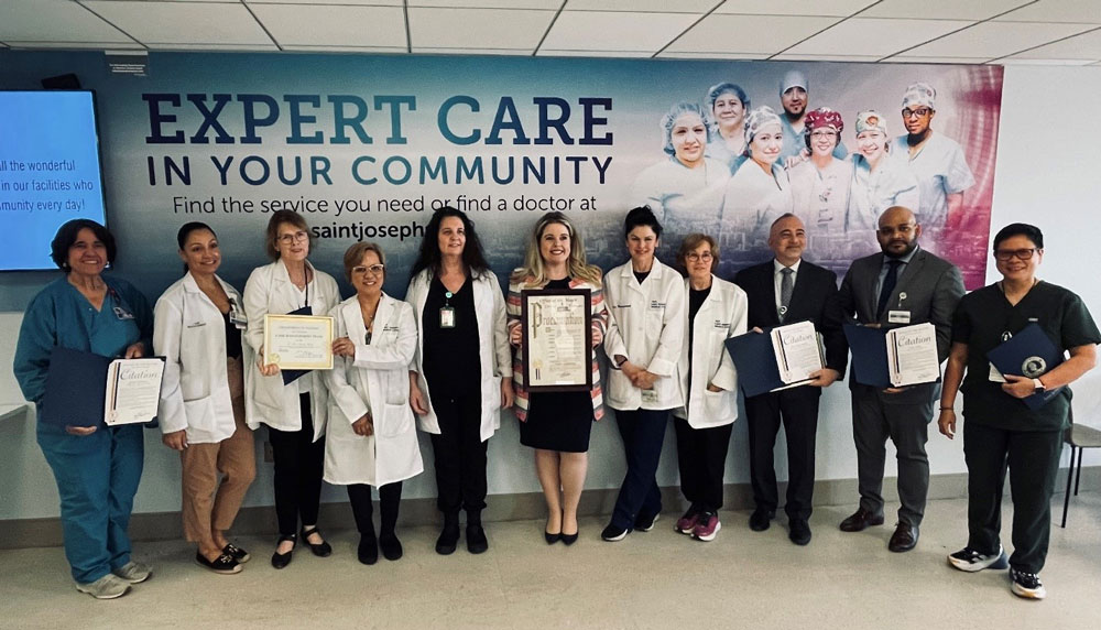featured image for Saint Joseph’s Medical Center Honors Members of its Nursing Staff in Recognition of National Nurses Week post